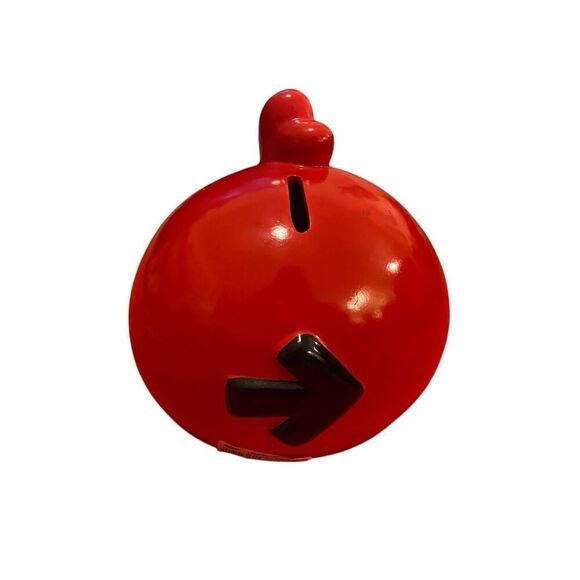 Red Angry Bird Piggy Coin Bank Kids Boys Cartoon - Picture 5 of 13